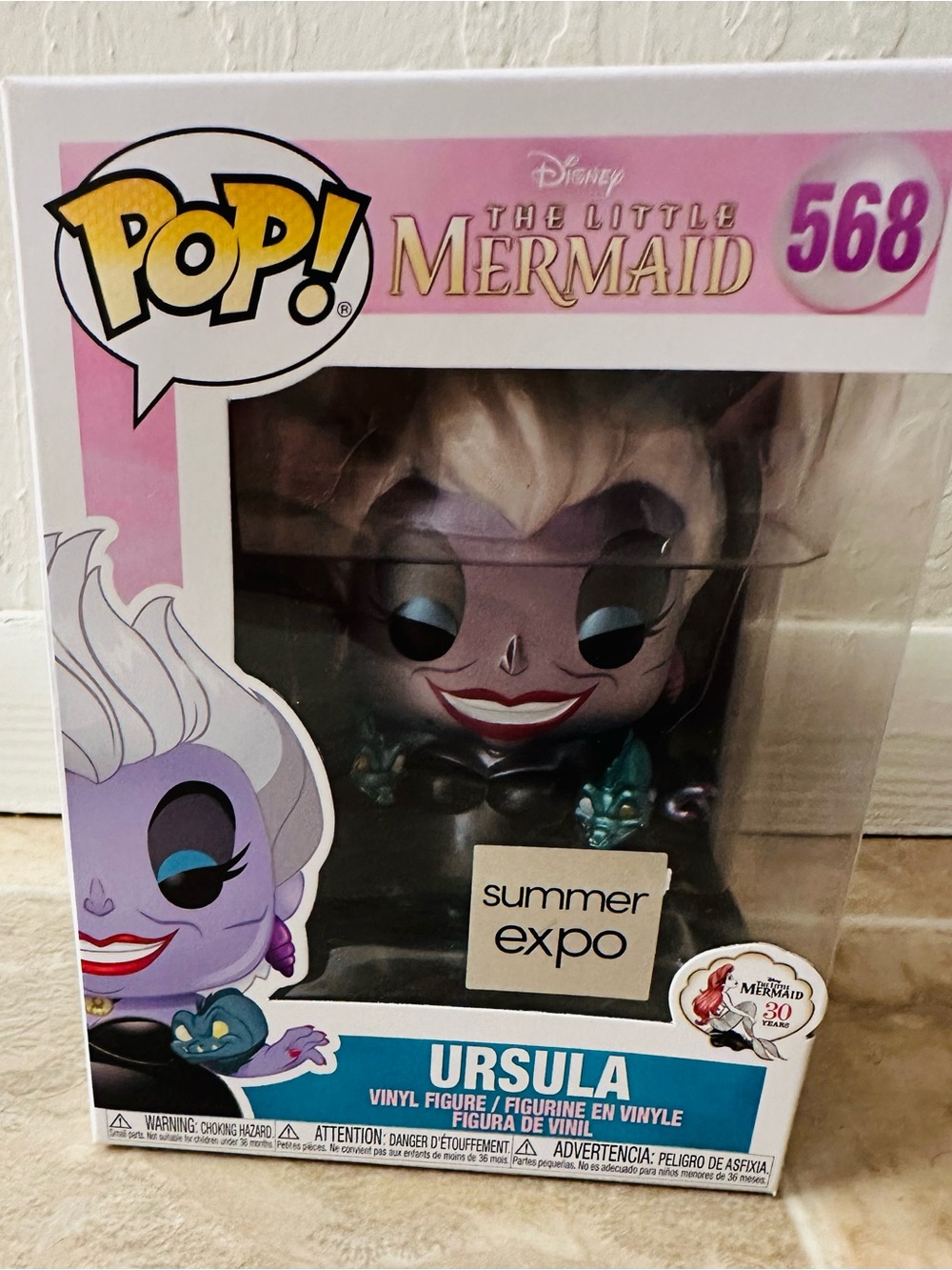 Funko Pop! Vinyl: Disney - Ursula - (Glitter) - Hot Topic (Exclusive) #231